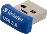 USB m&auml;lupulk Verbatim Store 'n' Stay Nano, sinine v., 64 GB