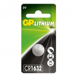 Liitiumpatarei GP GPPBL1632000, CR1632, 3 V