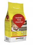 Kuumuskindel m&uuml;&uuml;ritis Saint-Gobain Weber Firemortar, isoleeriv, 5 kg