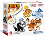Pusle Clementoni Wild Animals, 14 tk