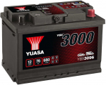 Aku Yuasa YBX3096, 12 V, 76 Ah, 680 A