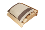 Sauna peatugi with pillow, 2.4 cm x 2.5 cm x 1 cm