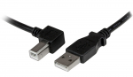 Kaabel StarTech USBAB3ML USB 2.0 A male, USB 2.0 B angle, 3 m, must v.