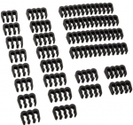 Juhtmete kinnitused Akasa Ak-MX293, 24 tk, must v.