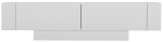 TV-laud Kalune Design Matera, valge v., 150 cm x 31.5 cm x 41.6 cm