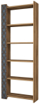 P&otilde;randariiul Kalune Design City 845HCT3607, sinine v./p&auml;hklipuu v., 170 cm x 64.6 cm x 24.2 cm