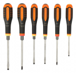 Kruvikeerajate komplekt Bahco Ergo Screwdriver Set BE-9881TB, isoleeritud, 12.5 cm, 6 tk