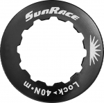 Polt kasseti jaoks SunRace SP712 FRWE174, alumiinium, must