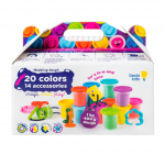 Plastiliin Genio Kids modelino rinkinys Fantazijų puok&scaron;tė Bouquet Of Fantasy TA1080, 1.7 kg