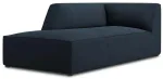 Diivan Micadoni Home Ruby Structured Fabric Chaise Longue, s&uuml;gavsinine v., vasak, 181 x 93 cm x 69 cm