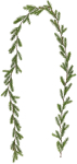 Kodukaunistus Winteria 607842, 180 cm, roheline v.