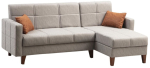 Diivanvoodi Hanah Home Polya 730MST1305, helehall v., 130 x 216 cm x 86 cm