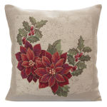 J&otilde;ulu dekoratiivne padjakate PSWA-168, kuldne v./punane v., 45 cm x 45 cm