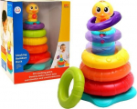 Torn r&otilde;ngastega Hola Stacking Rainbow Duck, mitmev&auml;rviline