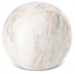 Dekoratiivne pall Asli, valge, 9 cm x 9 cm x 9 cm