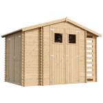 Aiakuur, p&otilde;randaga Timbela M389+M389G, 328 cm x 206 cm x 218 cm, pruunikas v.