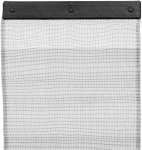 S&auml;&auml;sev&otilde;rk Anti Bit, must v., 220 cm x 95 cm