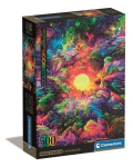 Pusle Clementoni Psychedelic Jungle Sunrise 35529, 49 cm x 36 cm, 500 tk, mitmev&auml;rviline