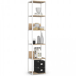 P&otilde;randariiul Akord Loft 400, valge v./sonoma tamm v., 192 cm x 40 cm x 32 cm