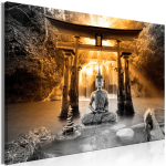 Reproduktsioon Artgeist Buddha Smile KR33, 30 cm x 20 cm