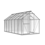 Kasvuhoone, pol&uuml;karbonaat, 3.61 x 1.83 m, 4 mm