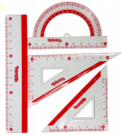 Joonlaud Colorino 39606PTR, 15 cm, plastik, mitmev&auml;rviline