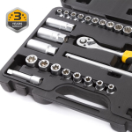 Otsikute komplekt Forte Tools 218302, 6 - 24 mm, 3/8"