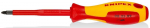 Kruvikeeraja Knipex Pozidriv 98 25 02, risti, isoleeritud, 21.2 cm