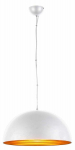Valgusti rippuv AZzardo Modena AZ1397, E27, 1 x 60 W, kuldne v./valge v.