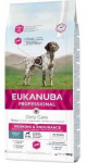 Kuiv koeratoit Eukanuba Professional Adult Working & Endurance, kanaliha/kalkun, 19 kg