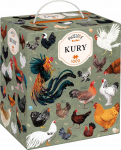 Pusle CzuCzu Puzzlove CzuCzu Kury, 48 cm x 68 cm, 1000 tk