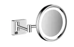Kosmeetiline peegel Hansgrohe AddStoris, valgustusega, rippuv, 16 cm x 21.7 cm, kroom v.