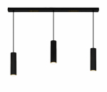 Valgusti rippuv Domoletti Icel P16065-3BP, GU10, 3 x 5 W, must v.