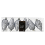 J&otilde;ulupuu ehe Decoris, helehall v., 8 cm, 4.5 cm, plastik, 6 tk