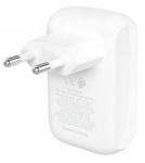 Telefoni laadija Belkin Boost Charge, USB-C/USB-A, 6.5 cm, valge v., 42 W