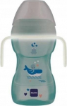 Tilaga tass Mam Fun To Drink Better Together, 270 ml, 9 kuud, plastik, roheline v.