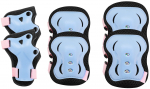 Laste kaitsmete komplekt Spokey Shield, L, sinine v./must v./roosa v.