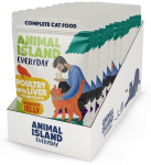 Kassi m&auml;rgtoit Animal Island Everyday Poultry With Liver, kanaliha, 12 x 85g