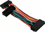 Juhe SilverStone SST-PP10 ATX (24-Pin) PLUG Male, ATX (24-Pin) SOCKET Female, 0.65 m, mitmev&auml;rviline