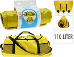 Spordikott, kollane, 110 l, 37 cm x 80 cm x 32 cm