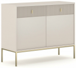 Kummut Maggiore, kuldne/valge, 104.2 cm x 39 cm x 82.6 cm