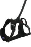 Koerte traksid Zolux Clip&Go, must, 730 - 940 mm, XL