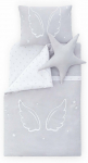 Beebide voodipesukomplekt Kalune Design Angel Wings, 60 x 90 cm, hall v.