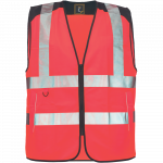 Helkurvest meeste Cerva Knoxfield HVPS, punane, M suurus