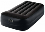 T&auml;ispuhutav madrats pumbaga Intex Dura-Beam Pillow Rest, must v., 191 cm x 99 cm x 42 cm