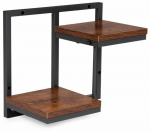 Seinariiul ModernHome ME-ATS04, pruun/must, 33 cm x 19 cm x 28 cm