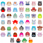 Kujukeste komplekt Squishmallows Squish A Longs, 2.5 cm, 2 tk, (v&auml;rv/disain valitakse juhuslikult)