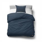 Voodipesukomplekt Eco Line SJL-08, punakas "navy blue" v., 70 x 80 cm, 140 x 200 cm, 2 os.