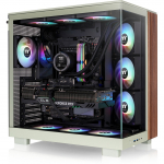 Arvuti korpus Thermaltake View 380 XL WS ARGB, matcha green