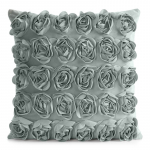 Dekoratiivpadjap&uuml;&uuml;r Roses JA222-03, m&uuml;nt (mint) v., 45 cm x 45 cm